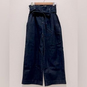 A New Day stretch High Waist Pleated Denim Wide Leg Pant